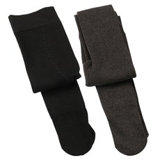 Soleil 女款無縫棉質刷絨內搭長褲 2入