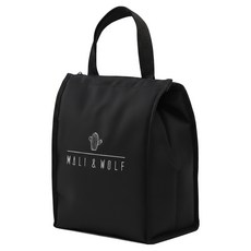 Lee&Made 便攜式郊遊保冷袋 仙人掌, 黑色, 1個