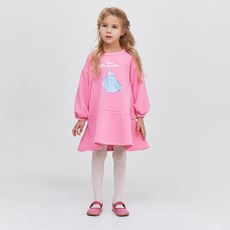 女童仙杜瑞拉派對刷毛連身裙