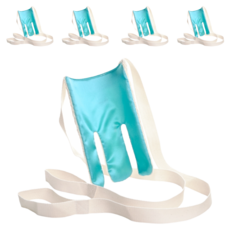 OO 生活輔具 舒適型穿襪輔助器，長度 23 cm，棉質繩子, 5個