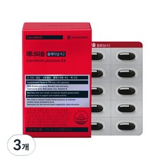 에너씨슬 플래티넘 K2 45g, 60정, 3개