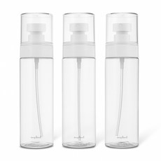 앙플랜트 라운드 안개분사 미스트 공병 100ml, 3개, 화이트