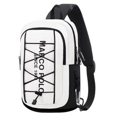 MARCO POLO 繩網單肩包 MP3047, 象牙