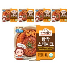 아이배냇 유아용 꼬마 반찬, 함박 스테이크, 160g, 5개
