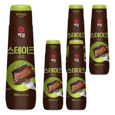 CJ BEKSUL 白雪 牛排醬, 255g, 5個