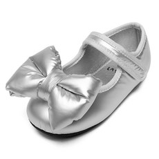 LA STELLA 女童布丁蝴蝶結公主鞋