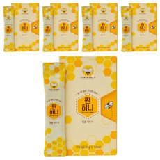 蜂蜜隨身包 10條入, 100g, 5個