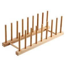 日式楠竹八層杯盤架, 1個