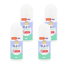 RISAL 小兒利撒爾 草本驅蚊液, 滾珠式, 三歲以上適用, 80ml, 4瓶