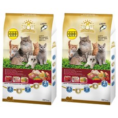 HAPPY CAT 快樂貓 成貓貓飼料 台灣製 1.5kg, 鮪魚, 2袋