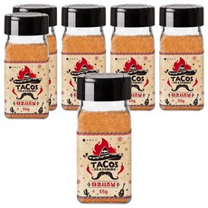 Barunmeegak 墨西哥玉米餅調味料, 6個, 55g