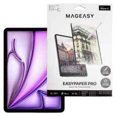 SwitchEasy 魚骨牌 EasyPaper Pro 磁吸式類紙膜, 透明色, 1個