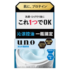 uno 完效男人抗UV醒膚凍, 80g, 1罐
