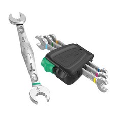 Wera 60054SET 德國 WeraJoker 彩色雙開扳手4支組, 1組