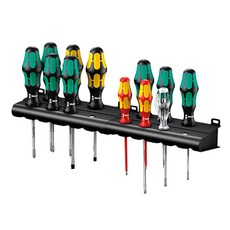 Wera 怪牙 敲擊 絕緣起子12支組附收納架 2個, 1組
