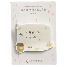 CARD LOVER 信的戀人 日日錄便利貼 22901 120 x 85mm, 3個, 1組