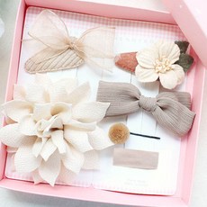 chenny bongbong 沙米色髮夾組