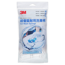3M 超優質耐用洗車綿 17.5 x 7.5 x 4cm, PN 1129, 1個