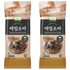 Chilkab Nongsan 蕎麥麵 4人份, 2個, 568g