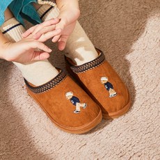 SHOOPEN 兒童款Shu Bear保暖穆勒鞋 HPKV7D4V2U