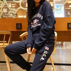 MADSISTER 女式名人運動衫運動衫上下套裝