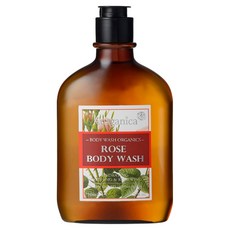 Ausganica 頂級有機保加利亞奧圖玫瑰精油沐浴露, 250ml, 1瓶