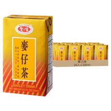 愛之味 麥仔茶, 250ml, 24入