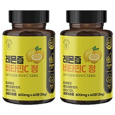 SpecialNature 檸檬汁維他命C錠 36g, 60錠, 2個