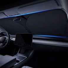 까사재클린 차량용 앞유리 원터치 햇빛가리개, 혼합색상, 1개