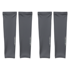 PORA BELLA 男款運動防曬抗UV冰絲涼感高彈袖套 UVS016, 2組, 深灰色