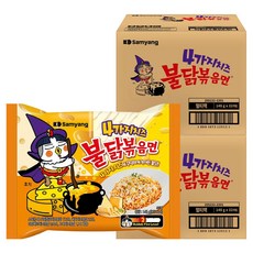 불닭볶음면 4가지 치즈 불닭볶음면 145g, 64개