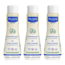 무스텔라 젠틀 샴푸, 200ml, 3개