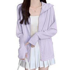 愛北鼻 成人款 冰絲防曬外套 L 輕薄透氣 有效防曬, 紫