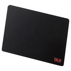 BOB Pad Balance 雷射切割滑鼠墊, 黑色, 1個