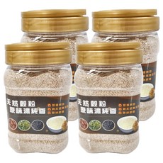 品鮮生活 紅藜杏仁粉 400g, 天然穀粉, 原味濃純香, 低溫烘焙, 罐裝, 4罐