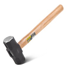 델리 툴즈 휴대용 다용도 핸드 툴 강철 망치 블랙 + 우드 DL5204, 1개