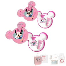 Petite Beaute Minnie Mouse 淡香水 50ml 6 款禮盒裝, 1套, 淡香水 50ml x 2p + 沐浴露 75ml x 2p + 隨機購物袋 2p + 感謝卡 2p + 絲帶 2p + 膠帶 2p