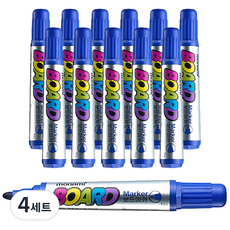 모나미 보드마카-B, 청색, 48개