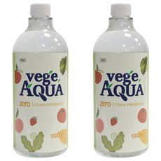 vege AQUA 蔬菜水果清潔劑, 1L, 2個