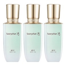Sooryehan 秀雅韓 台灣公司貨 妍 耀妍絲絨隔離霜 SPF35 PA++ 35ml, 俏妍綠, 3瓶