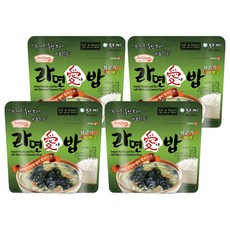 이지밥 라면애밥 쇠고기미역국, 110g, 4개