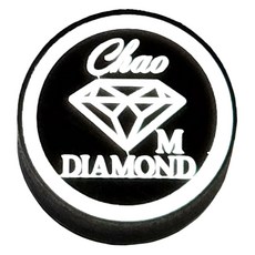 CHAO DIAMOND 撞球桿頭 綠色 M, 1個, 混合色