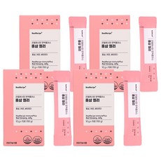 孩童維他命D含鋅紅蔘果凍條 15條入, 150g, 4盒