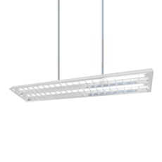 LED 4尺2管教室懸吊燈空台 T8, 1個