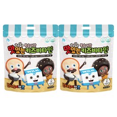 ATEX 吐司先生髮廊兒童維他命錠 水蜜桃口味, 1000顆, 2袋