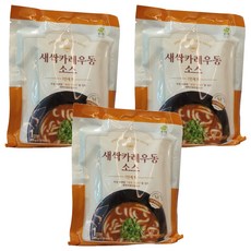 Sunsuram 韓式豆苗咖哩烏龍麵調理醬包, 3個, 320克