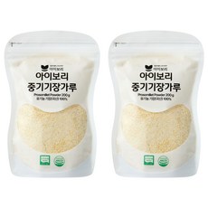IBORI 유기농 기장가루 중기, 200g, 2개