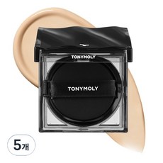 토니모리 스킨톤 픽싱 커버 미니 쿠션 5g, 02 베이지, 5개