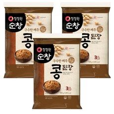 清淨園 Sunchang 黃豆醬, 900g, 3個