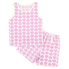 메이키즈 어썸하트 민소매 변화지 내의 상하의 세트